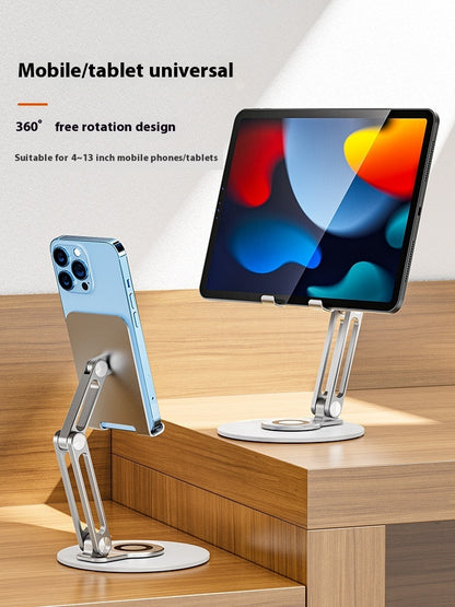 Compact And Portable 360-degree Rotating Mobile Phone Tablet Stand