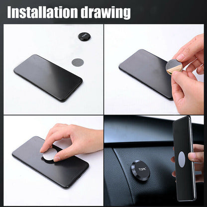 D21 Car Phone Holder Magnetic Suction Type