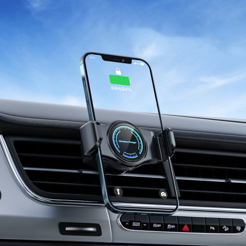 Wireless Charging Electric Car Phone Holder