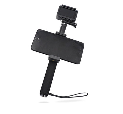 Universal Phone Holder Selfie Stick Telescopic Rod For Sports Camera