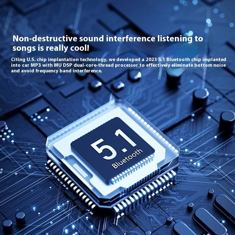 MP3 Player Bluetooth-compatible Receiver Fast Charging Car Charger