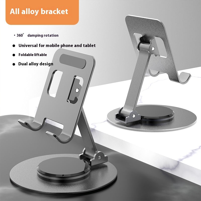 Lifting And Foldable 360 Rotation Desktop Phone Holder