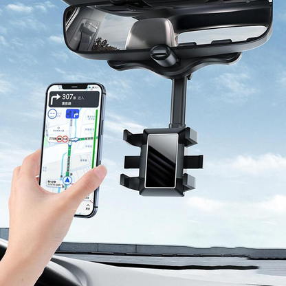 Rearview Mirror Phone Holder Car Mount Phone GPS