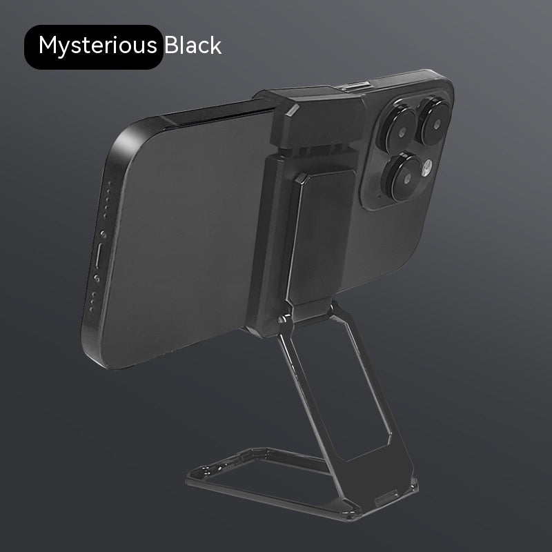 Back Splint Double Ring Square Mobile Phone Magnetic Metal