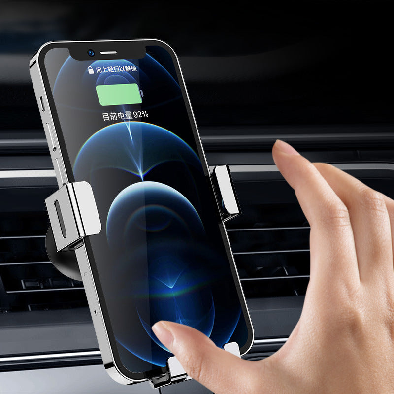 Aluminum Alloy Gravity Sensing Car Phone Holder