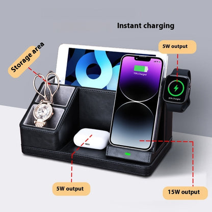 Three-in-one Wireless Charger Mobile Phone Stand Charging