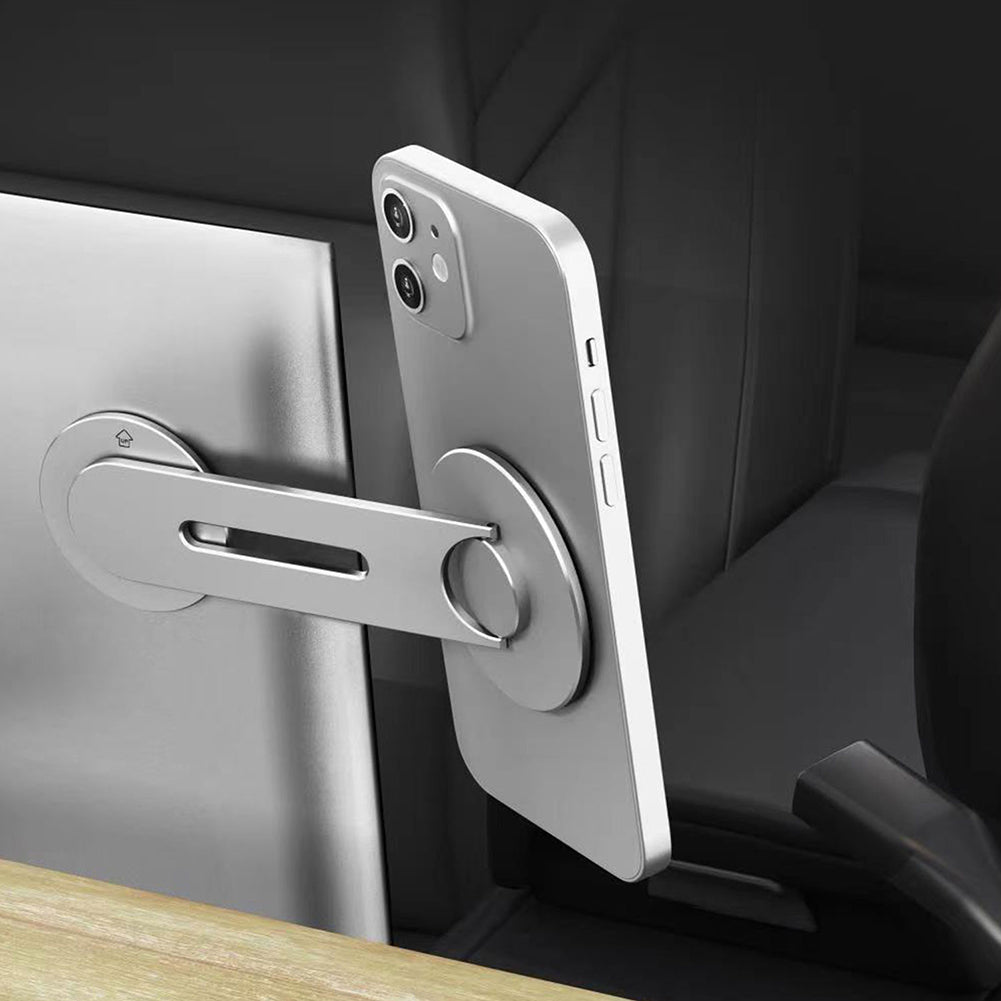 The Magnetic Suction Mobile Phone Holder Is Suitable For The Tesla Suspension Screen Hidden Car Mount
