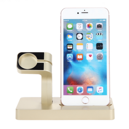 2 In 1 Charging Dock Station Desktop Cradle Phone Stand