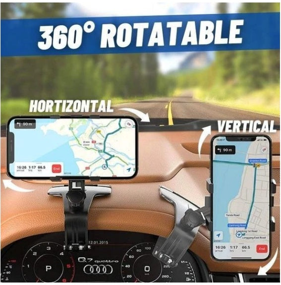 Car Mobile Phone Holder Multi-function Instrument Panel