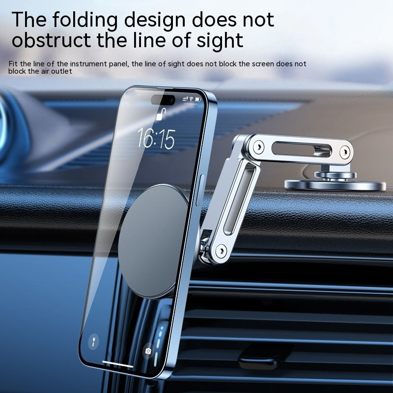 Magnetic Car Phone Holder Hanging Screen Car Alloy