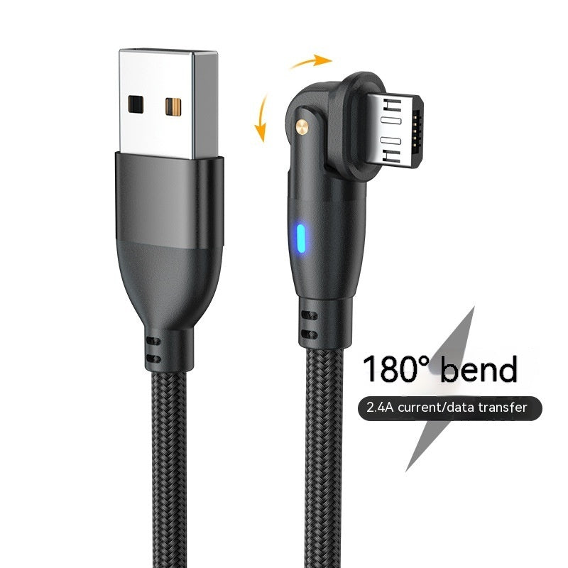 New Product Bending 180 Degrees Data Cable Fast Charge Data Cable