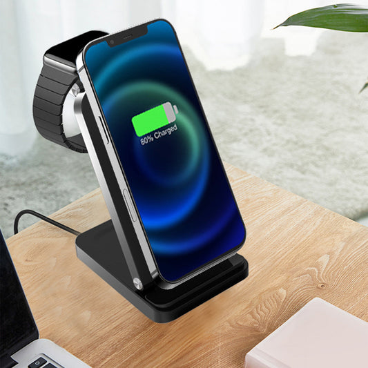 Mobile Phone And Watch Three-in-one Wireless Charger