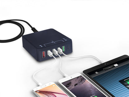 Multi-port mobile phone charger