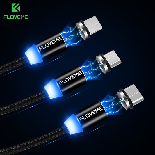 Magnetic Micro USB Cable For Android and IOS Devices