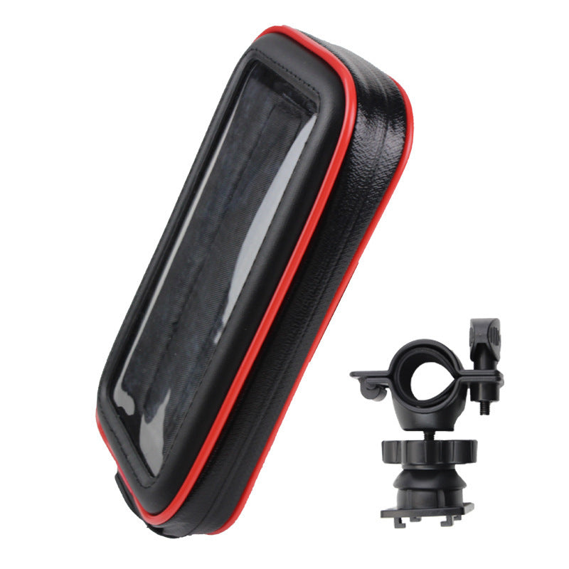 Rainproof TPU Touch Screen Cell Bike Phone Bag Holder