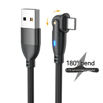 New Product Bending 180 Degrees Data Cable Fast Charge Data Cable