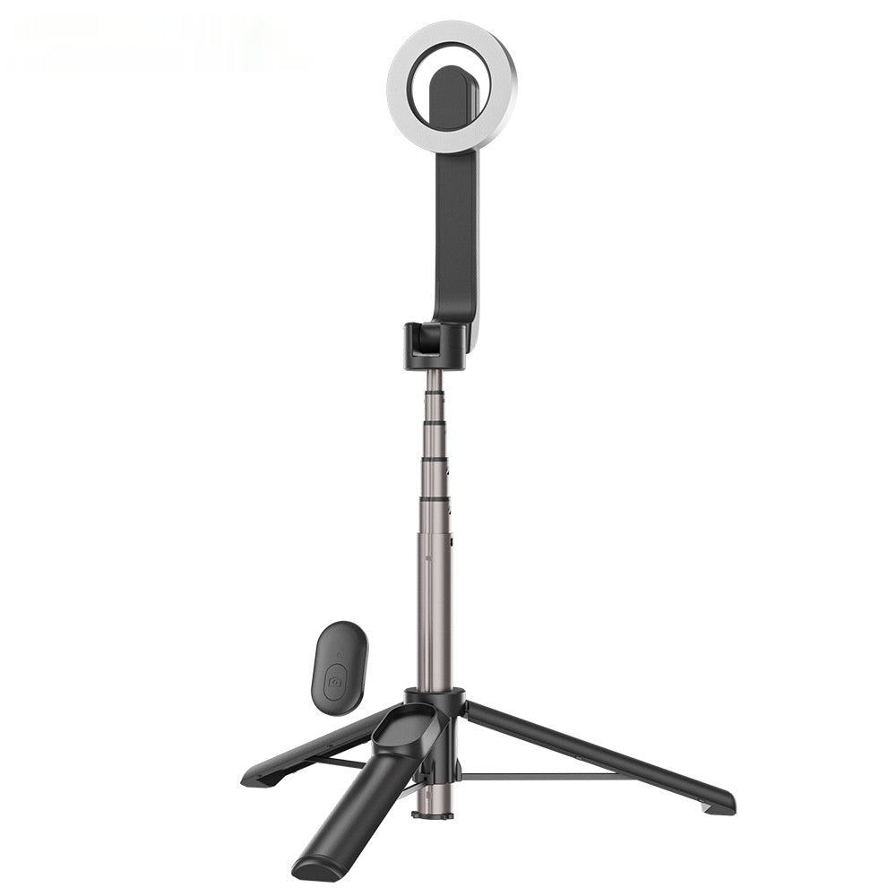 Magnetic Mobile Phone Mini Selfie Stick Bluetooth Remote Control Aluminum Alloy Tripod