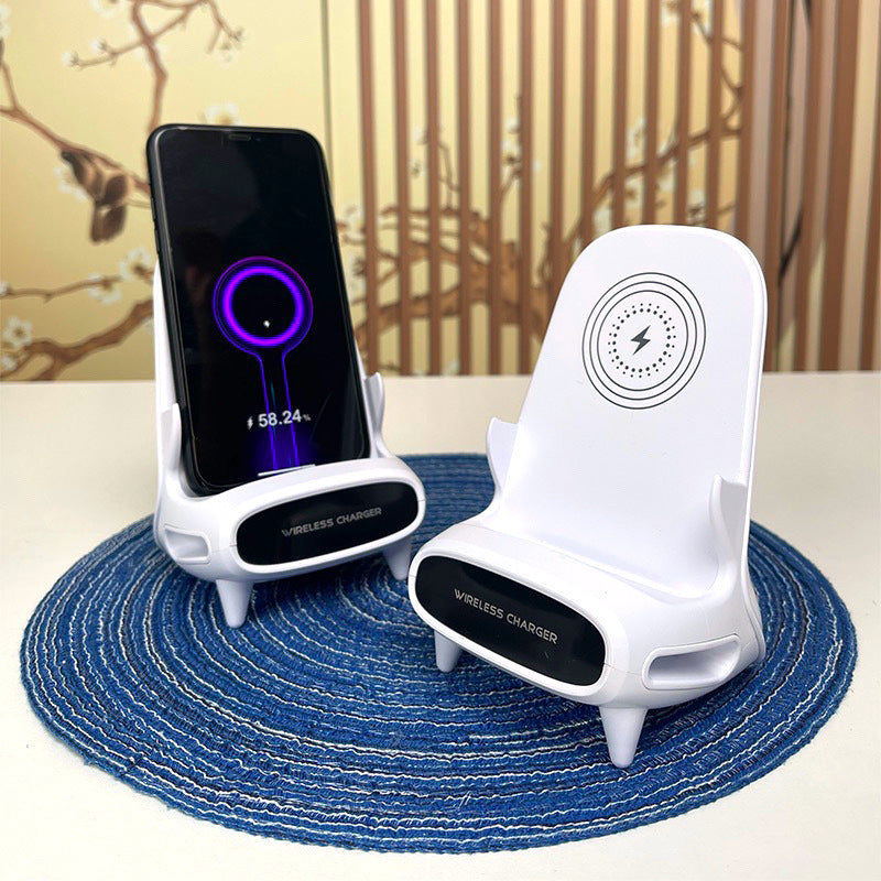 Mobile Phone Chair Wireless Charger Fast Charging Stand