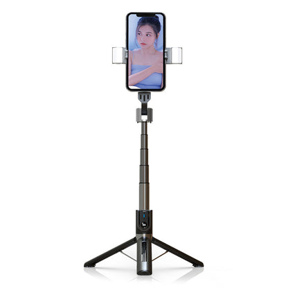 Bluetooth Selfie Stick Double Fill Light Desktop Live Broadcast