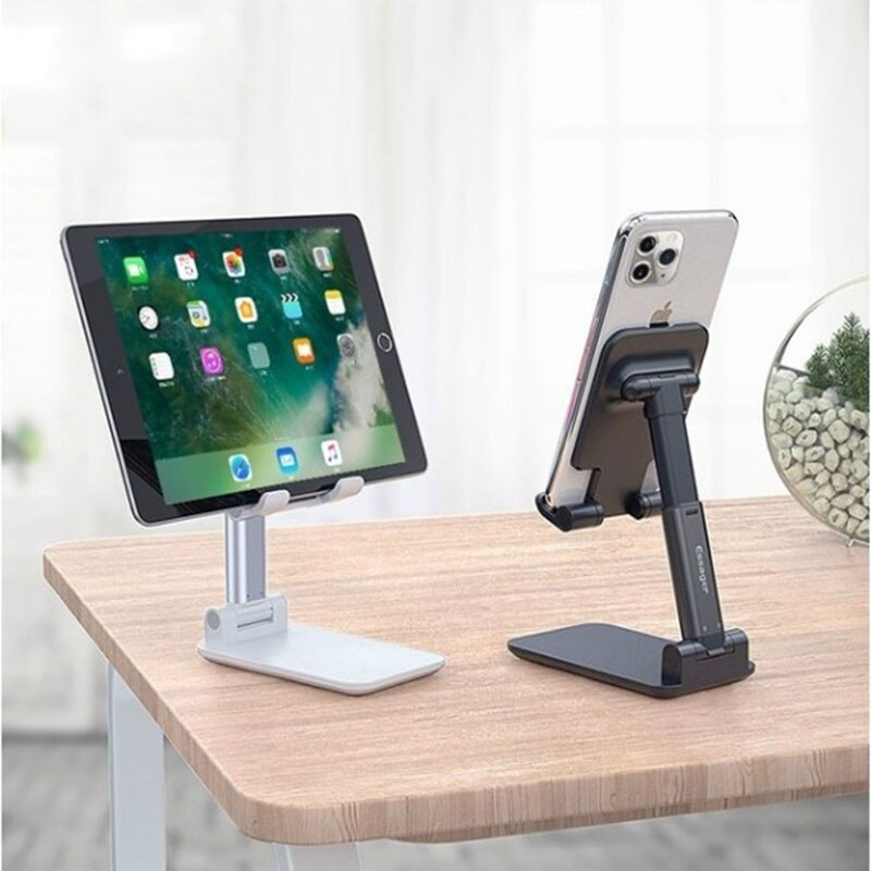 Metal Desktop Tablet Holder Table Cell Foldable Extend Support Desk