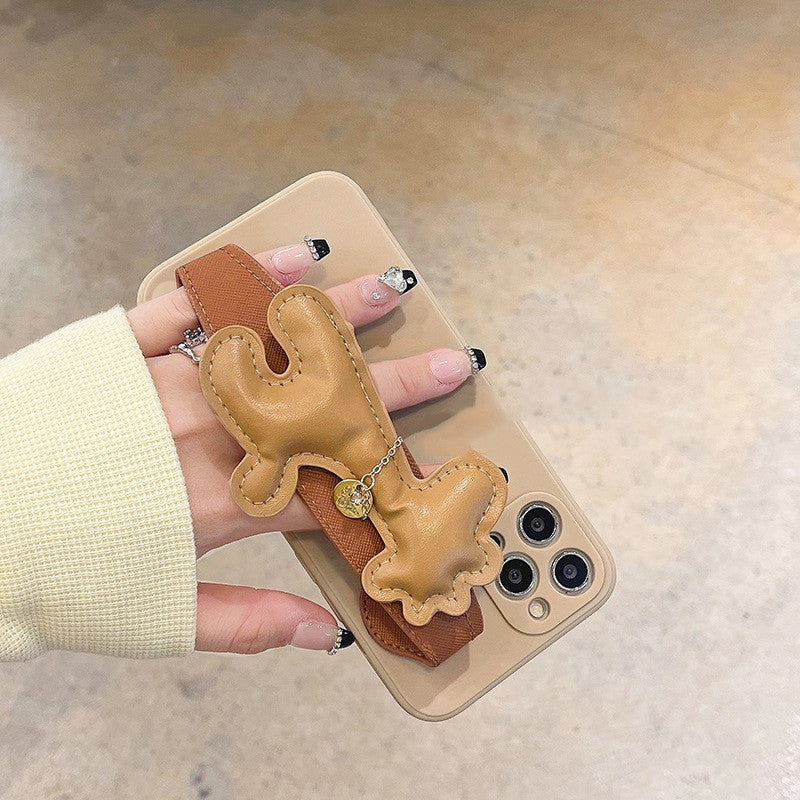 Giraffe Wristband Silicone Phone Case