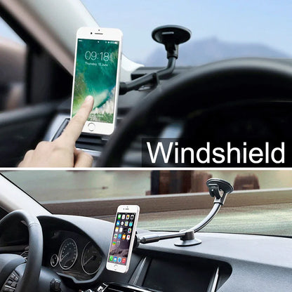 Universal Magnetic Phone Holder Car Long Arm Windshield Dashboard Magnet Car Holder