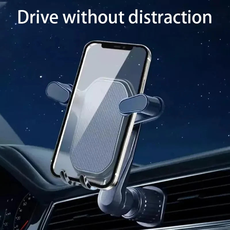 SEAMETAL Car Air Vent Phone Holder Gravity Lock Hook