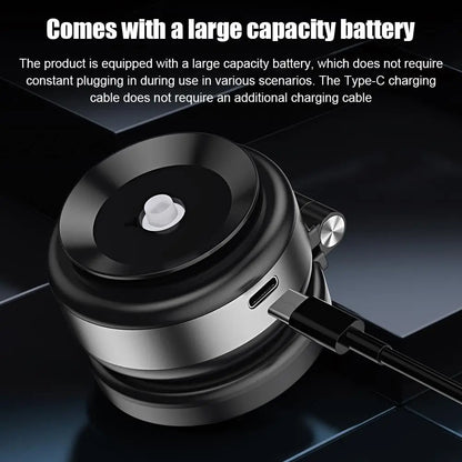 Electric Vacuum Magnetic Suction Car Phone Mount 360 Degree