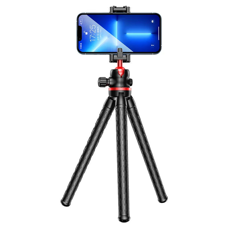 Flexible Octopus Tripod for Phone Camera DSLR 2in1 Design