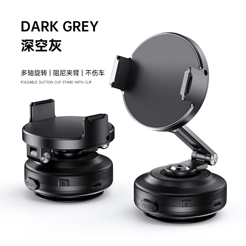 Magnetic Vacuum Adsorption Car Mount Mobile Phone Holder