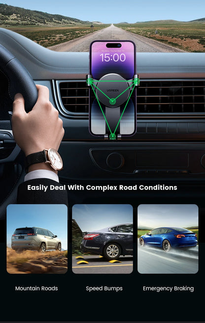 UGREEN Car Phone Holder Gravity Phone Stand