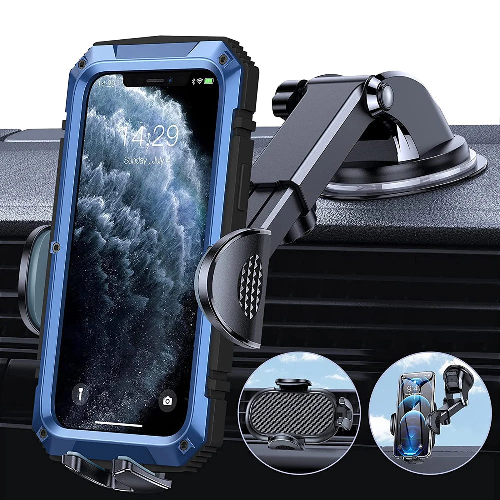 Car Phone Holder Sucker Car Phone Mount Stand GPS Telefon