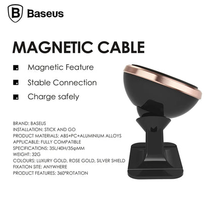 Baseus Universal Magnetic Car Phone Holder Stand