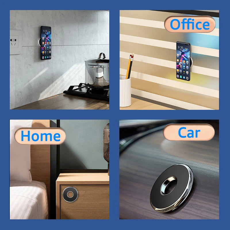Universal Magnetic Car Phone Holder in Car
