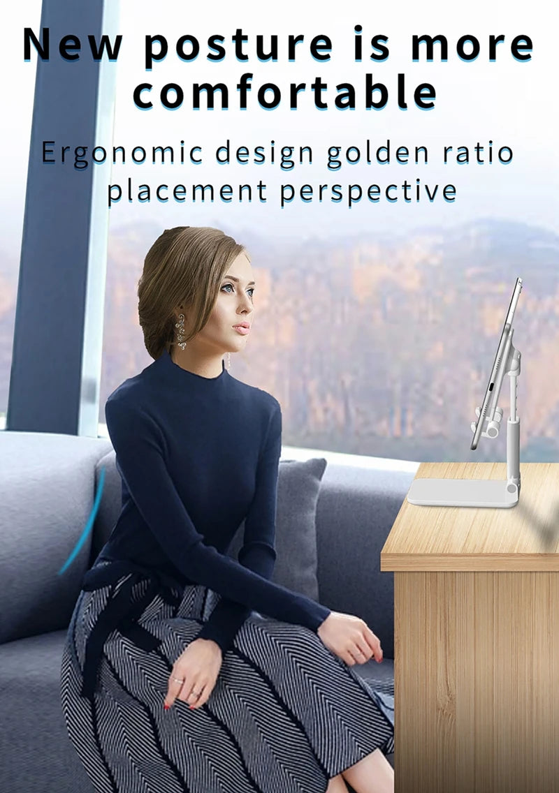 New Adjustable Desk Mobile Phone Holder Foldable Stand