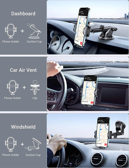 Car Phone Holder Sucker Car Phone Mount Stand GPS Telefon