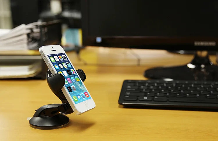 AUFU Sucker Car Phone Holder Mobile Phone Holder Stand in Car