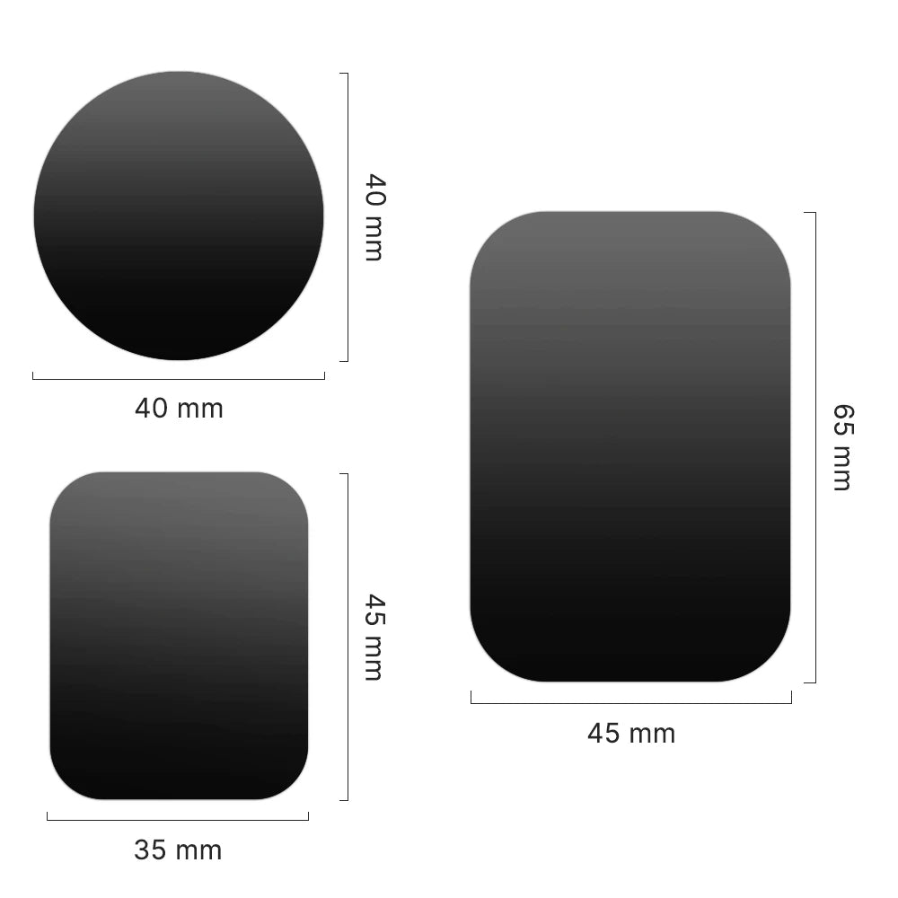 Car Magnet for Phone Holder Desk Metal Phone Magnetic Sticker