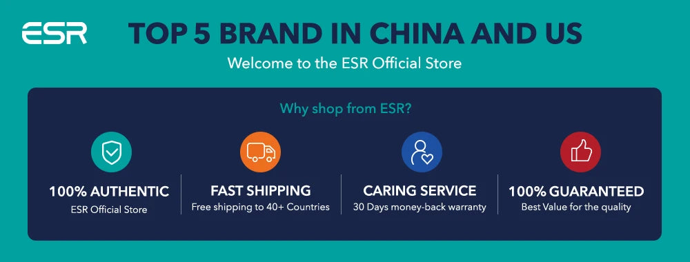 ESR Magnetic Car Phone Mount Car Air Vent Stand