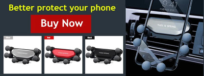 SYRINX Universal Air Vent in Car Mobile Phone Holder Stand