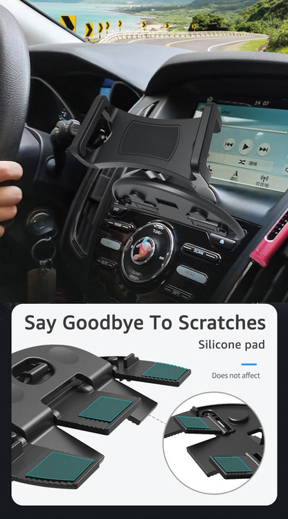 CD Slot Car Phone Holder Universal Car Mobile Phone Stand