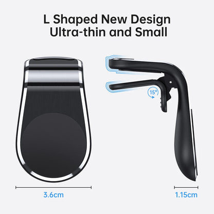 AUFU Magnetic Phone Holder in Car Stand Magnet L-Type