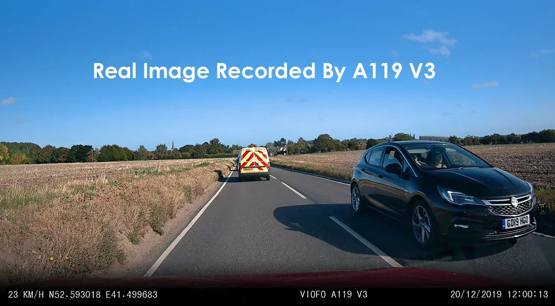VIOFO A119 V3 2K Car DVR Super Night Vision Quad HD Dash Camera