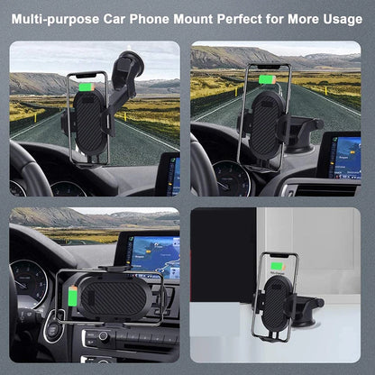 AUFU Sucker Car Phone Holder Mobile Phone Holder Stand in Car