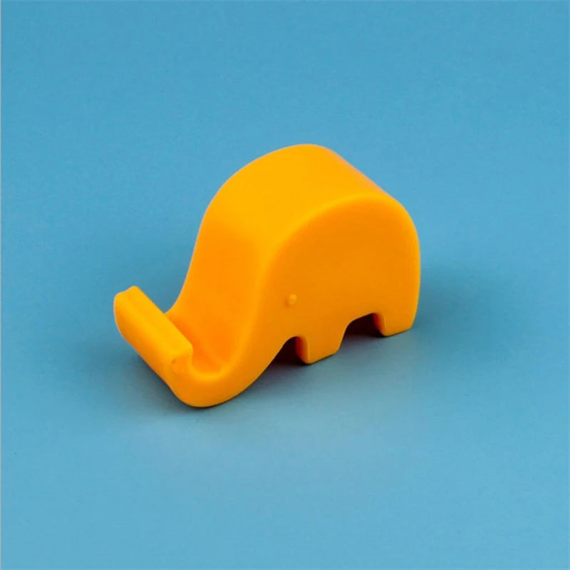 Mini Mobile Phone Desktop Stand Cute Lovely Elephant Desk
