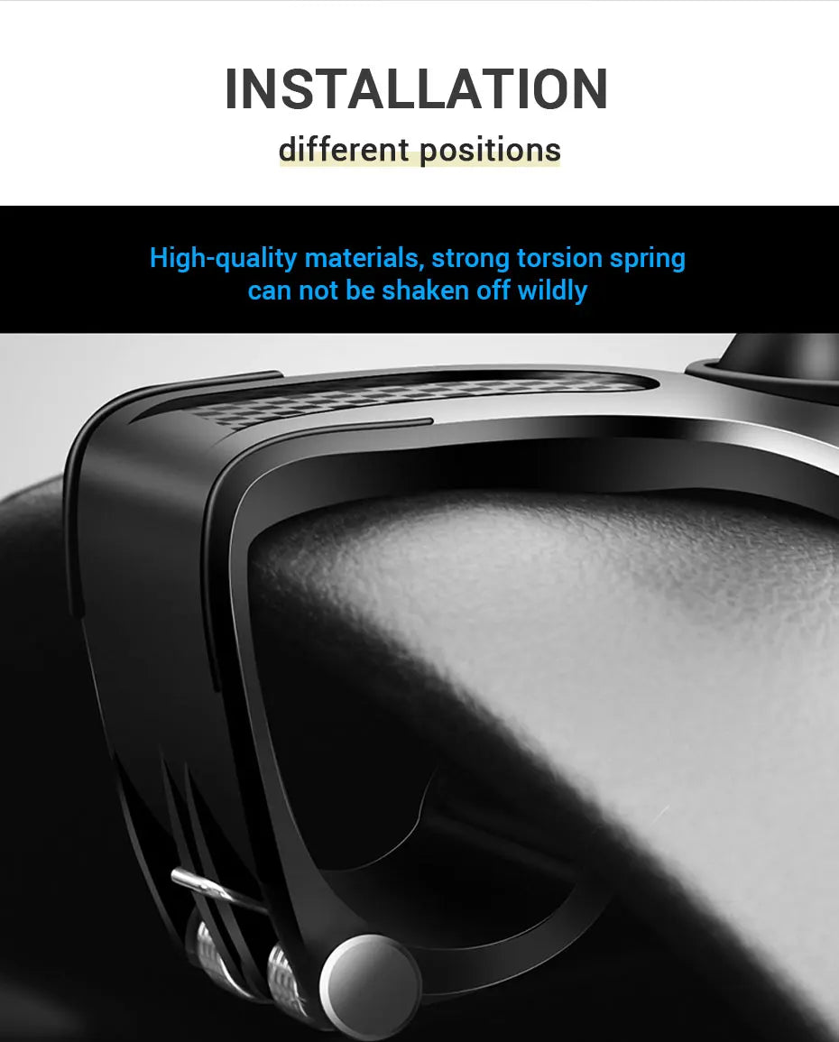 360-Degree Rotation Car Phone Holder Clip Car Smartphone