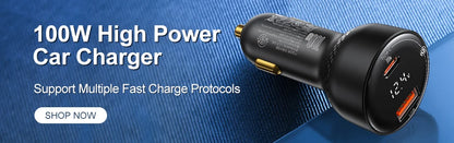 Baseus USB Car Charger Quick Charge Fast Car USB Charger