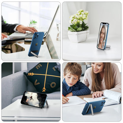 OATSBASF Magnetic Phone Holder Mini Metal Phone Stand