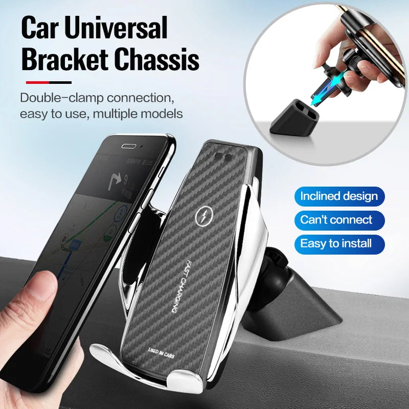 McGiLLon Universal Wireless Car Charger Stand Base Dashboard