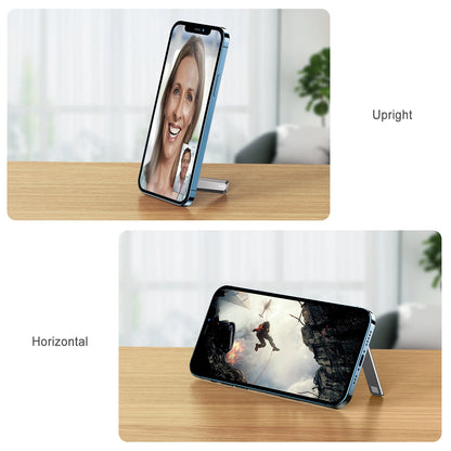 OATSBASF Magnetic Phone Holder Mini Metal Phone Stand